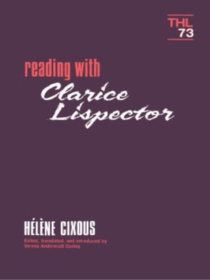 cover image of Reading With Clarice Lispector